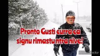 Rocco Loria è rimasto bloccato nella neve!