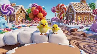 Angry Birds Fluffy Red Chick Bounced Off the Clouds | Nursery Rhymes for Kids & Baby Songs