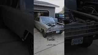 Twin-Turbo &rsquo;67 Chevy II Nova | Raw Two-Step Garage Hit #NovaBuild #TwinTurbo #TwoStep #ChevyIINova