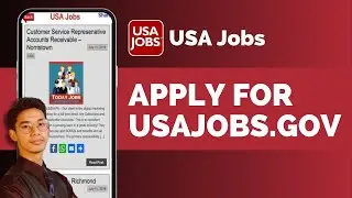 How To Apply USAJobs.gov !