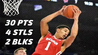 Johnny Davis vs Houston 11.23.21 | 30 pts (10-18 FG, 4-7 3pt, 6-6 FT), 4 Reb, 1 Ast, 4Stl, 2Blk, 2TO