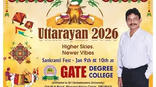UTTARAYAN -2026 celebrations @ GATE