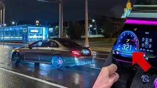 Illegal street drifts and race with AMG&lsquo;s & Urus!