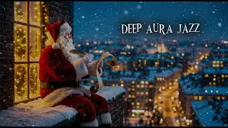 ❄️🎄 Santa Watching Over the City — A Christmas Night Scene 🎅✨