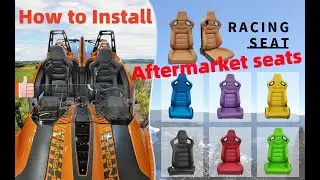 How to Install Racing Seat-IKON Aftermarket Seats Installation Guide
