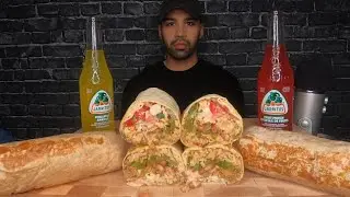 (ASMR) BURRITOS MUKBANG