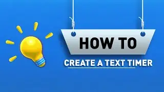 How to Create a Text Timer
