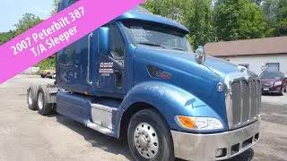 2007 Peterbilt 387 Tandem Axle Sleeper Tractor - TRO 0612251