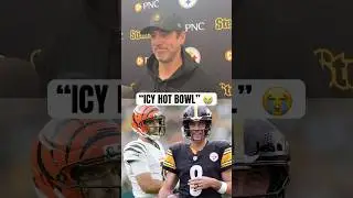 Cam Heyward on Rodgers vs. Flacco 🤣 (via bepryor/X)