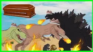 POOR BABY GODZILLA LIFE  FLOOR IS LAVA Challenge  Sad Story 2022