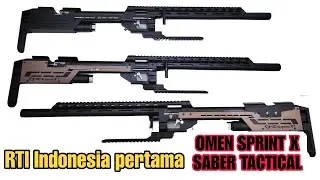 RTI INDONESIA PERTAMA KOMBINASI SABER TACTICAL || OMEN SPRINT X with ST