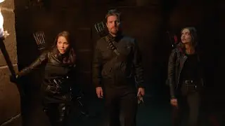Oliver, Thea And Talia Are Attacked By The Thanatos Guild || Arrow 8x03 1080p