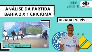 VIRADA INCRÍVEL NA FONTE NOVA! ANÁLISE DE BAHIA 2 X 1 CRICIÚMA