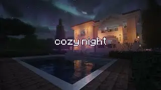 A Cozy Minecraft Night🌙 | Subwoofer Lullaby (4K)
