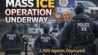 🚨 MASS ICE OPERATION UNDERWAY: 2,000 Agents Deployed as Lawmakers Warn of Public Safety Risks