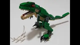 LEGO Mighty Dinosaurs - T-Rex | LEGO Creator 31058 Speed Build | LEGO T-Rex | LEGO 3in1