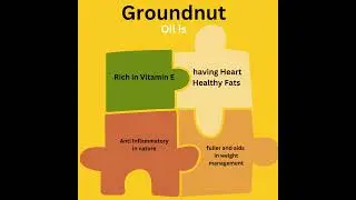 Indiyeah! Groundnut oil. Best of both worlds