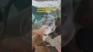 How to make the acrylic music gift box more transparent#acrylicbox #acrylicproduct