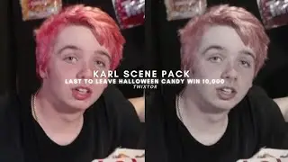 'Last To Leave Halloween Candy Wins $10,000' Karl Jacobs Scene Pack [Twixtor + Megalink]