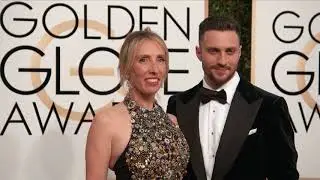 Aaron Taylor Johnson and Sam Taylor Johnson Fashion - Golden Globes 2017 1