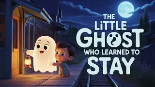 The Little Ghost Who Learned to Stay 👻 #bedtimestory #kidsstory 