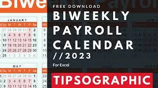 [FREE] Biweekly Payroll Calendar Excel - 2023
