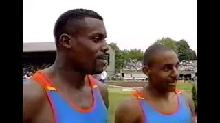 Mike Marsh vs. Carl Lewis - Men's 200m - 1993 USA Outdoor Championships