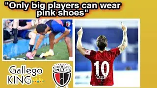North East United Fc || Only Big players can wear pink shoes || NEU Fc &bull;&bull; Federico Gallego 👑KiNG||