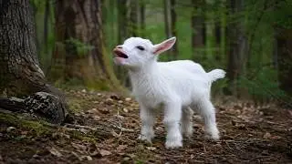 The Sounds Call Mom ,Babies GOATS in Forests