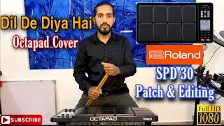 Dil De Diya Hai | Roland Spd30 ( Octapad Cover ) With Patch & Editing | Rama Krishna | Vishal Mishra