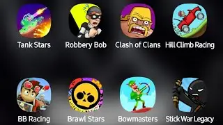 Brawl Stars, Roblox, Granny, Evil Lands, Stick War Legacy, World of Tanks 