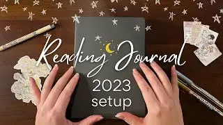 Reading Journal 2023 Setup: Fun and chaotic