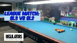 APA League Match: SL3 vs SL2 #billiards #8ball #regulators