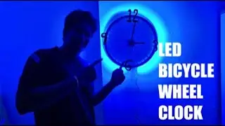 LED CYCLE WHEEL CLOCK| DSAOLOGY|