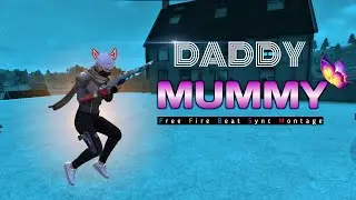 Daddy Mummy | Best 3D Edited Beat Sync Montage | Free Fire Status By @HTS_QUEEN