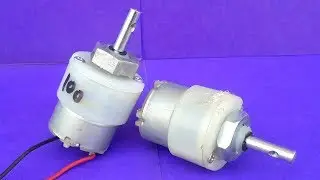 3 Amazing DIY Ideas from DC Geared Motors