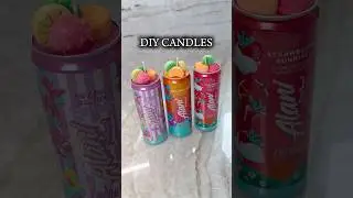 Surprising my hubby with DIY candles 🤩 #DIY #DIYcandles #diyhomedecor #diycrafts #candlemaking #fyp