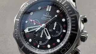 Omega Seamaster Diver 300M GMT Chronograph 212.30.44.52.01.001 Omega Watch Review