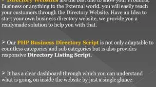 Directory Script -  PHP Business Directory Script