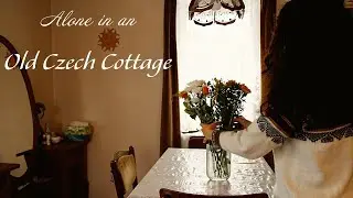 Alone in a Quiet Mountain Village | Wood Carving, Baking Cookies, Fireplace Sounds