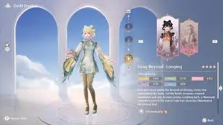Song Beyond Outfit Preview and Dancing Inkfeathers Whimsicality #InfinityNikki
