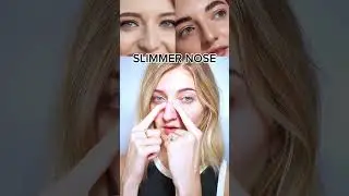 Slimmer nose | Face Fitness, Facial Fitness, Facial Yoga