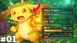 (1) Reincarnated as a Dragon Egg, He Evolves into the Strongest Dragon | New! Isekai Anime | Hindi