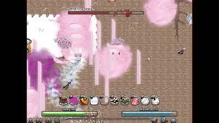 2D Bleach MMORPG Soul Wars. Byakuya World Boss Event! Evento Boss Mundial Byakuya!