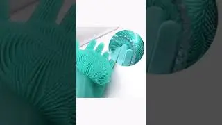 Magic silicone cleaning gloves   #gloves #cleaning #cleaninghacks #washing #siliconegloves