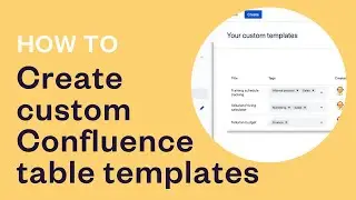 Custom Confluence table template | Elements Spreadsheet for Confluence Cloud