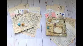 Collage Envelope using Vintage Advertising ephemera