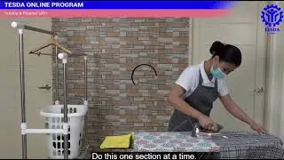 IRONING PLEATED SKIRTS