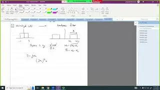 20. Filter Transformation to High Pass, Bandpass, Band stop filters