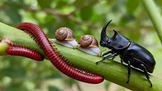 Season Shifts: Observing Millipede & Snail Adaptations Through Time  #BehavioralAdaptations